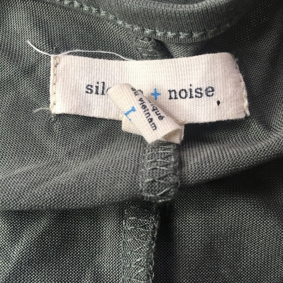 Silence + Noise swing pull over dress army green Size Large - Picture 8 of 8
